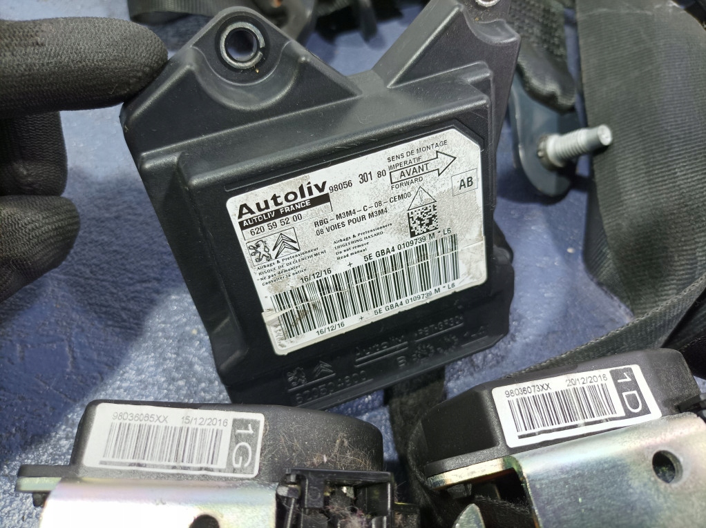 фото №11, Peugeot 301 lift приборная панель приборная приборная панель pulpit датчик подушки безопасности ремни