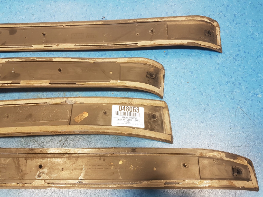 фото №7, Audi a4 b6 s-line avant молдинг поріг набір