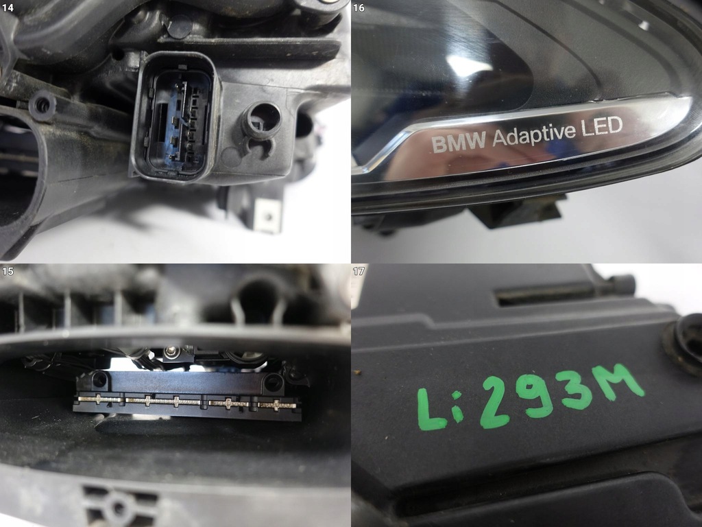 фото №15, Bmw 5 m5 f10 f11 13-17 lci lift адаптивный full led лампа левая перед europa