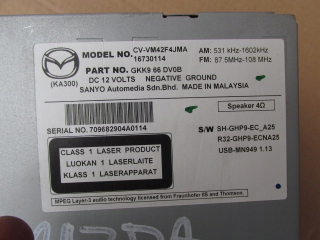 фото №7, Mazda cx-5 i 12/17 r. gkk966dv0b радіо + навігація