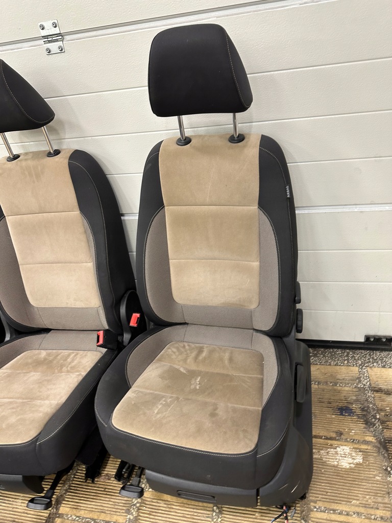 фото №5, Сиденья обшивки vw tiguan 5n i алькантара комплект