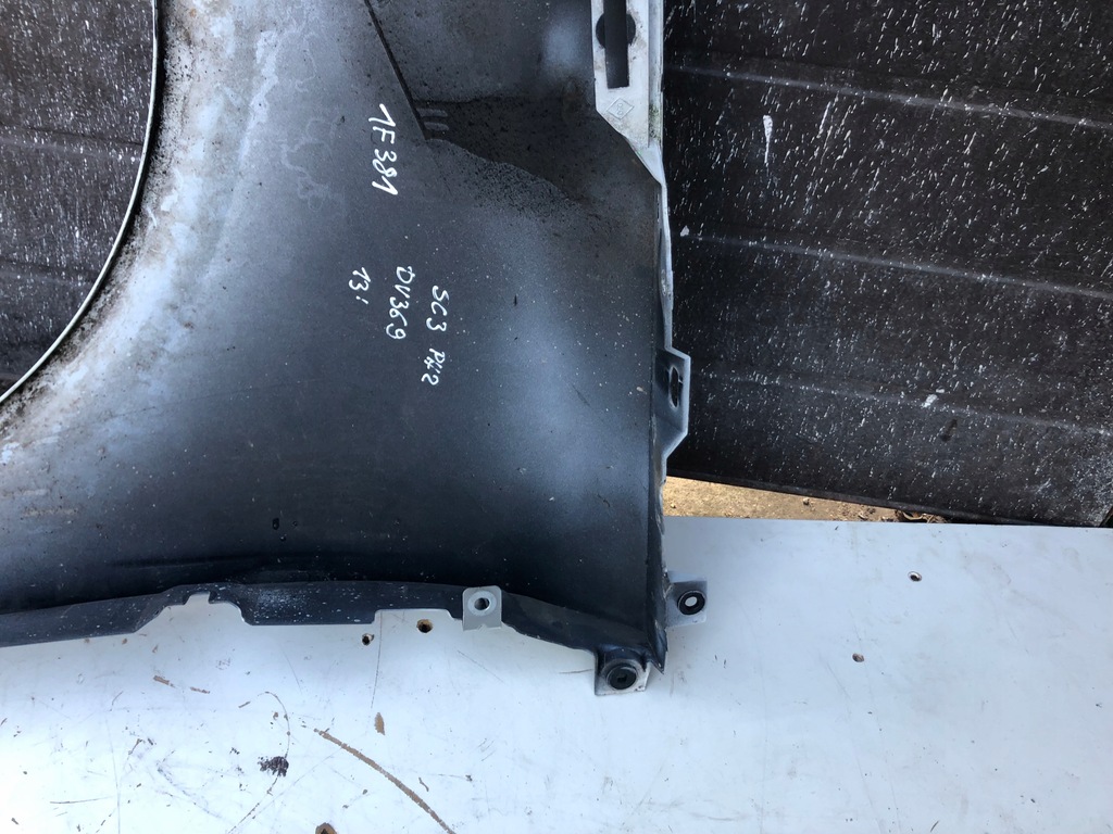 фото №10, Крила правий перед передній dv369 renault scenic iii lift 2013 білий