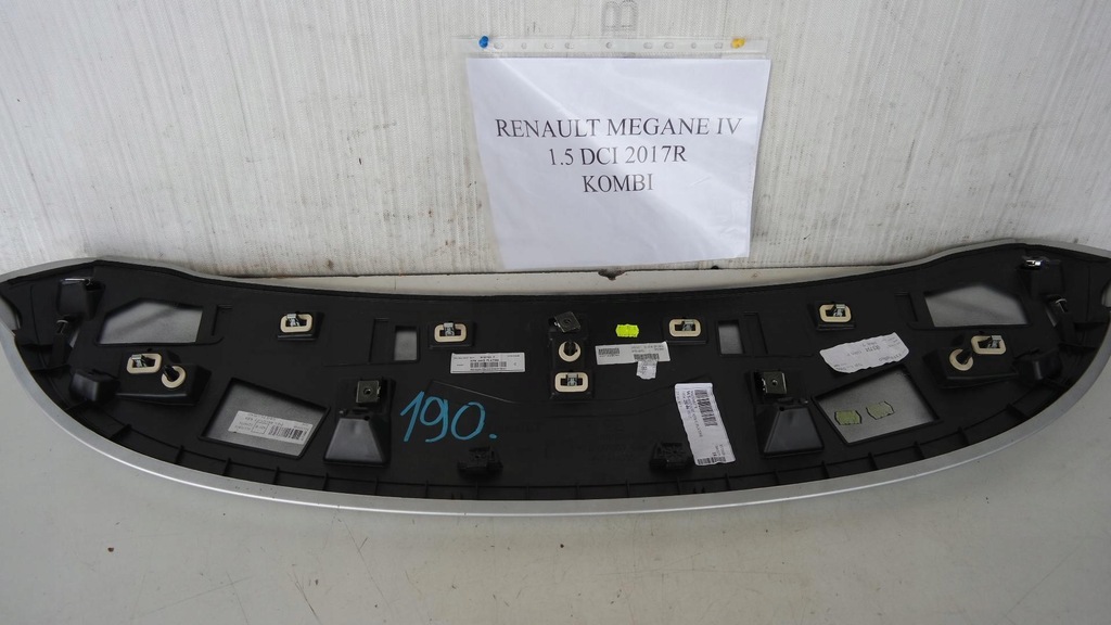 фото №9, Спойлер спойлер кришки задня renault megane iv kombi 960301593r