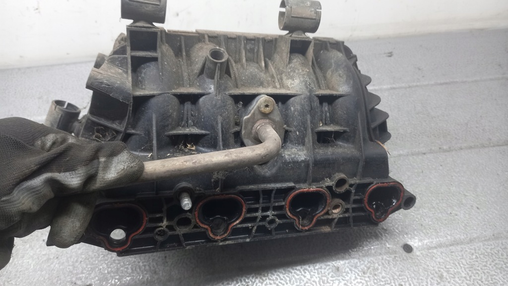 фото №4, Коллектор всасывающий opel agila 1.0b 00r