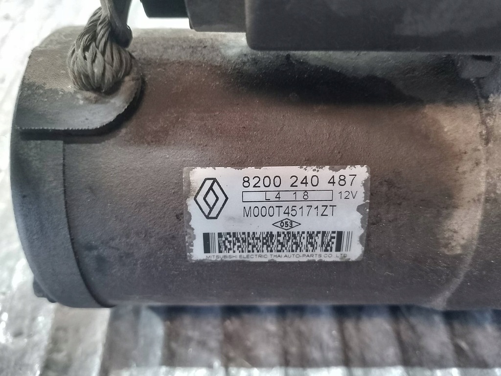 фото №7, Стартер dacia logan 8200240487 m000t45171zt 1.4 b