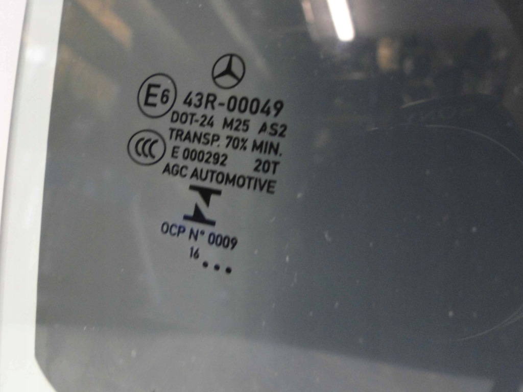 фото №5, Mercedes e klasa 213 стекло дверь правая задняя 2016