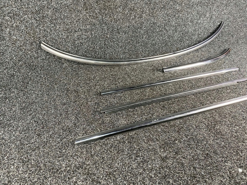 фото №3, Mini cooper f55 f56 молдинг хром капот