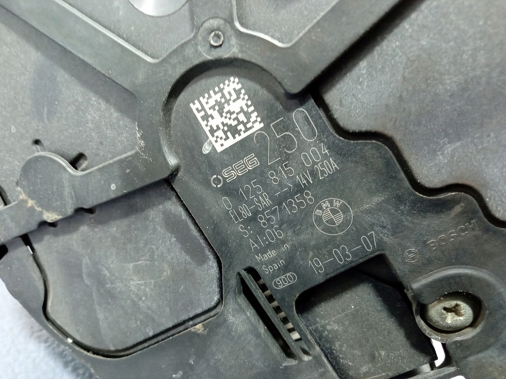Bmw x4 f98 f97 g02 g01 3.0 510km генератор 250a 8571358 с Разборки