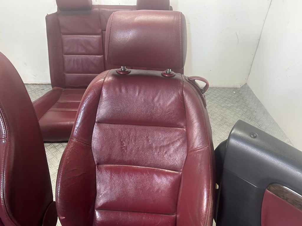 фото №7, Сидіння сидіння підігрів заднє сидіння обшивки комплект audi a4 b7 cabrio шкіра