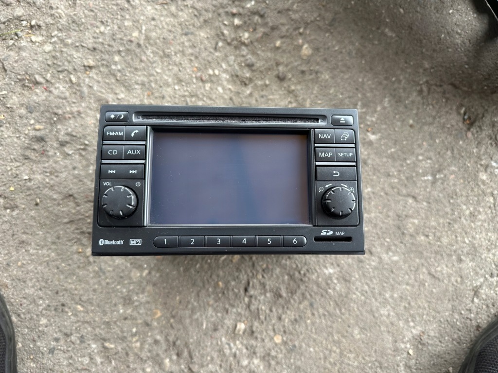 фото №1, Qashqai j10 радио navi 7612830022 25915bh10c