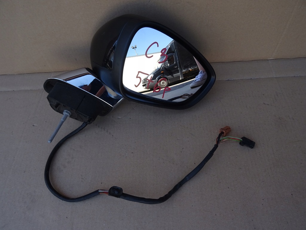 фото №1, Citroen c3 зеркало правое 6+5