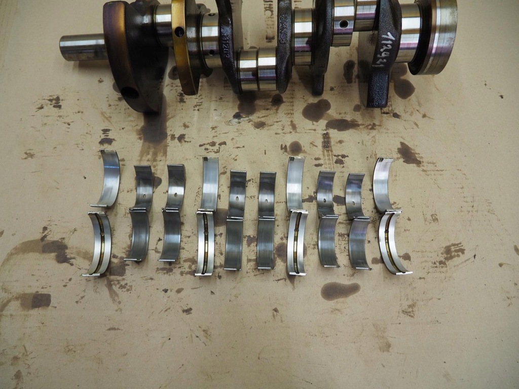 Mercedes e w210 2.8 v6 112.921 wał колінчастий вкладиші Недорого