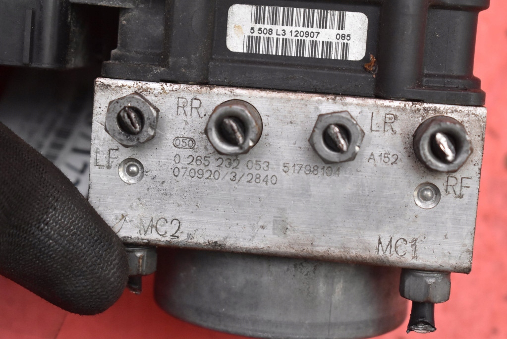 фото №7, Насос abs 51798104 0265232053 fiat grande punto 3 iii 1.3 75 km 05-10