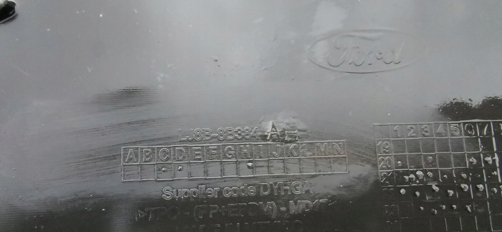 фото №6, Ford mustang mach-e 20- защита плита pod бампер lj8b-8b384-ah