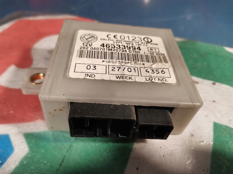 фото №1, Блок управления модуль иммобилайзер seicento 46533994