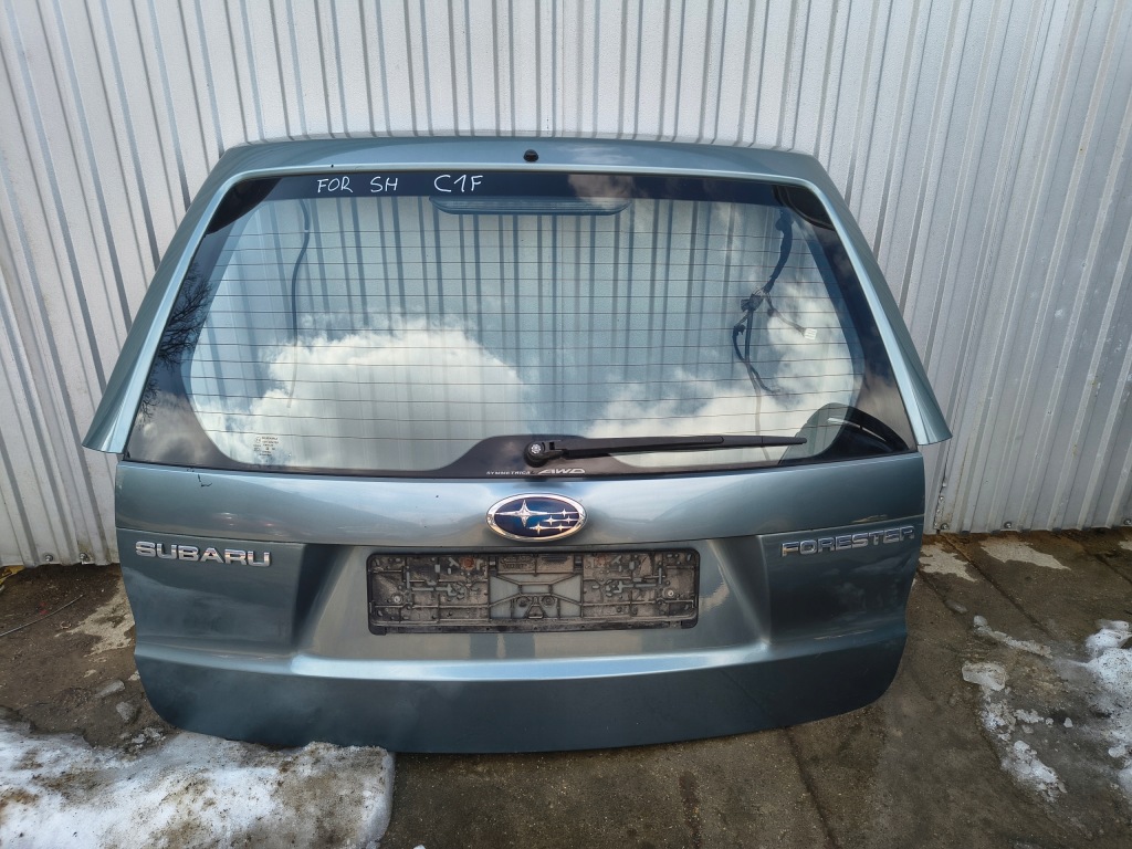 фото №1, Subaru forester sh iii 08-12 крышка багажника багажника стекло c1f