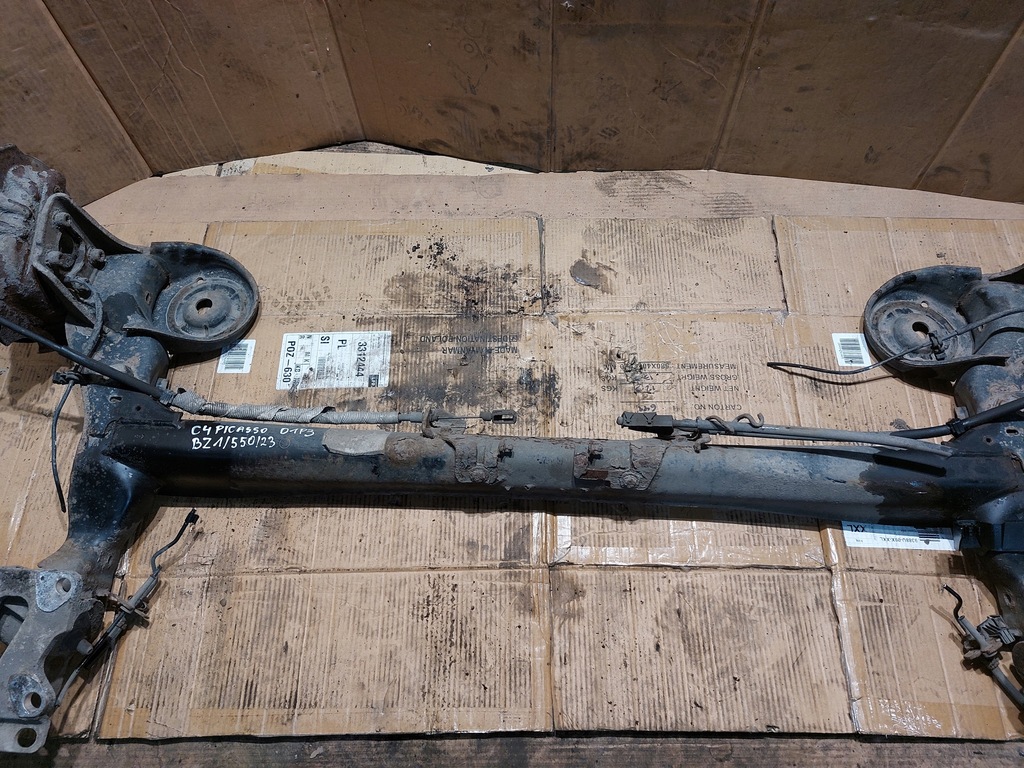 фото №4, Задняя балка подвеска citroen c4 picasso