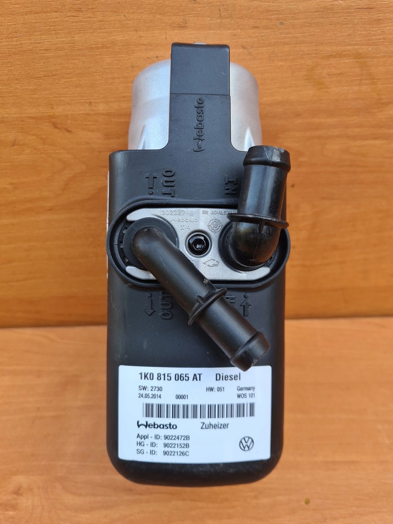 фото №4, Webasto 1k0815065at vw touran caddy vevo дизель