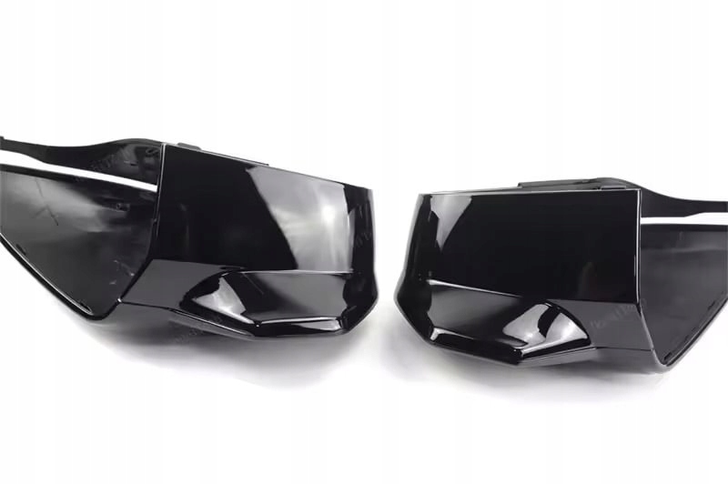 фото №7, Накладки корпус зеркал bmw 5 g60 7 i7 g70 m5 чёрный блеск m-performance