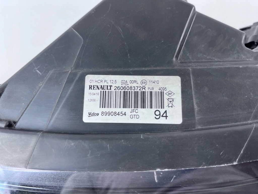 фото №8, Лампа левая перед renault espace v full led