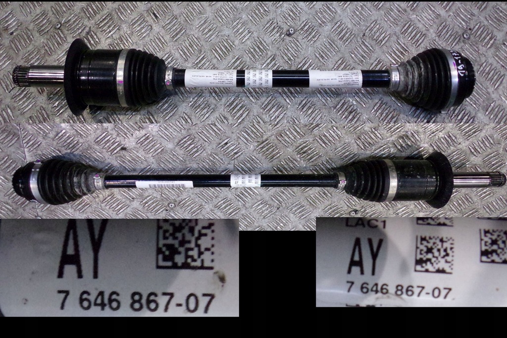 фото №1, Mini f54 f60 all4 привідний вал задня ліва права 3.334km!