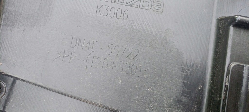 фото №7, Решітка радіатора решітка радіатора бампер захист mazda mx30 mx-30 dn4e-50722 хром оригінал