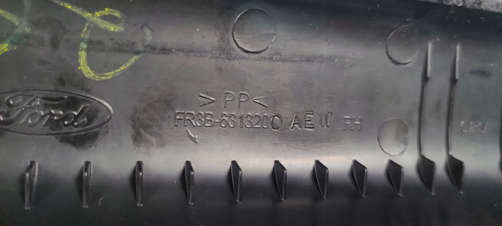 Накладка  защита порог порога  правая ford mustang 2015- Недорого