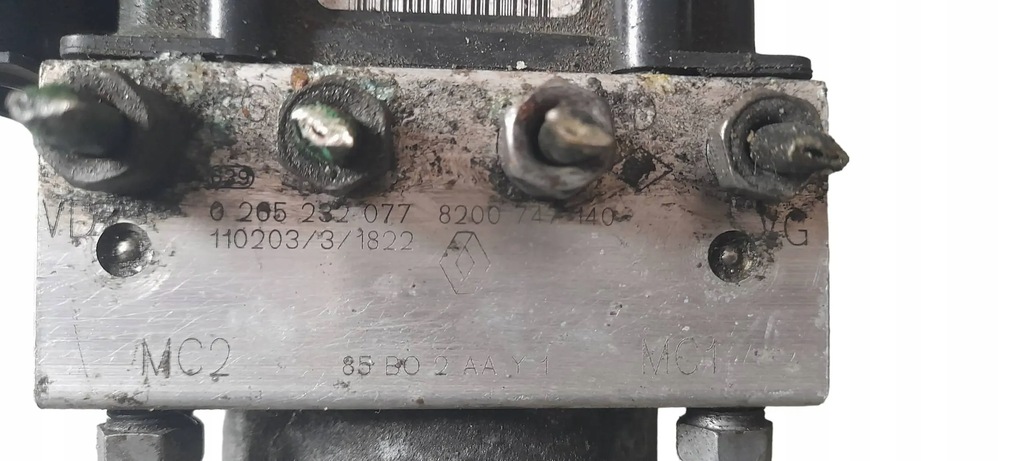фото №6, Насос abs renault clio iii 0265232077