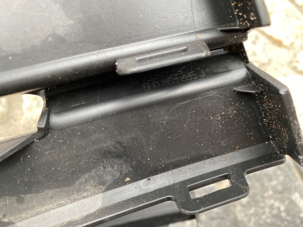 фото №12, Vw golf viii 8 5h решётка бампера левая перед 5h0853665j оригинал