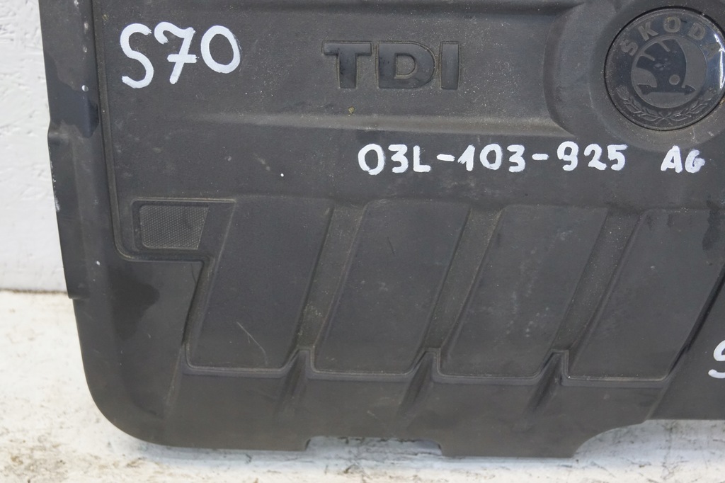 фото №6, Защита верхний двигателя skoda 2.0 tdi 03l103925ag