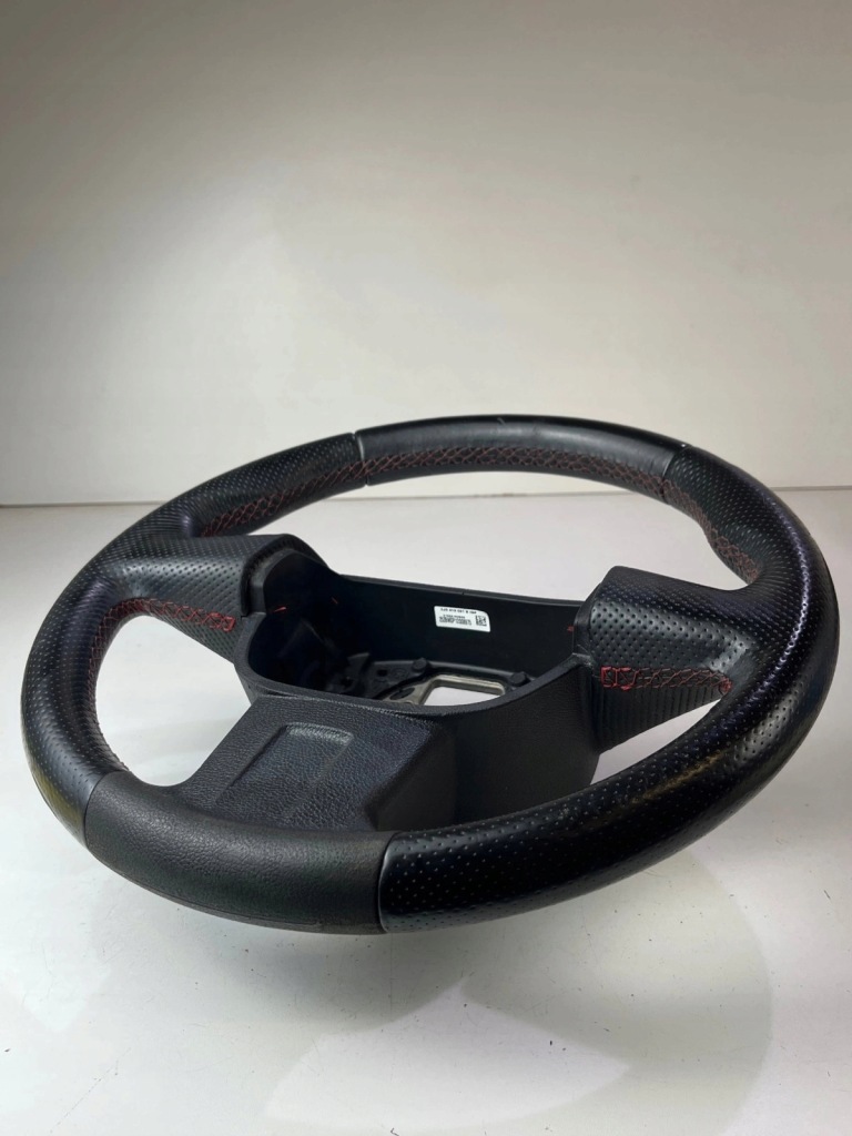 фото №12, Воздуховод кожаный skoda fabia ii monte carlo czerwona нитка