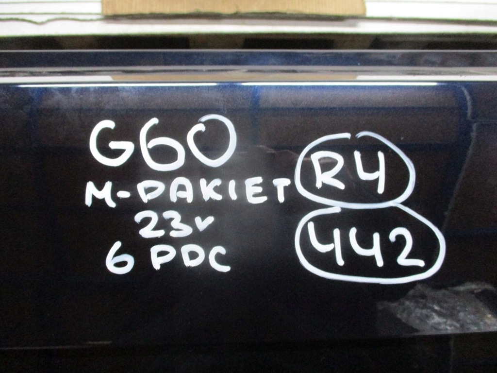 фото №11, Бампер bmw 5 g60 23r 6pdc m-pakiet задняя задний