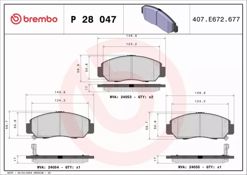 фото №14, Brembo тормозные диски+ тормозные колодки перед+ задняя honda fr-v 282mm