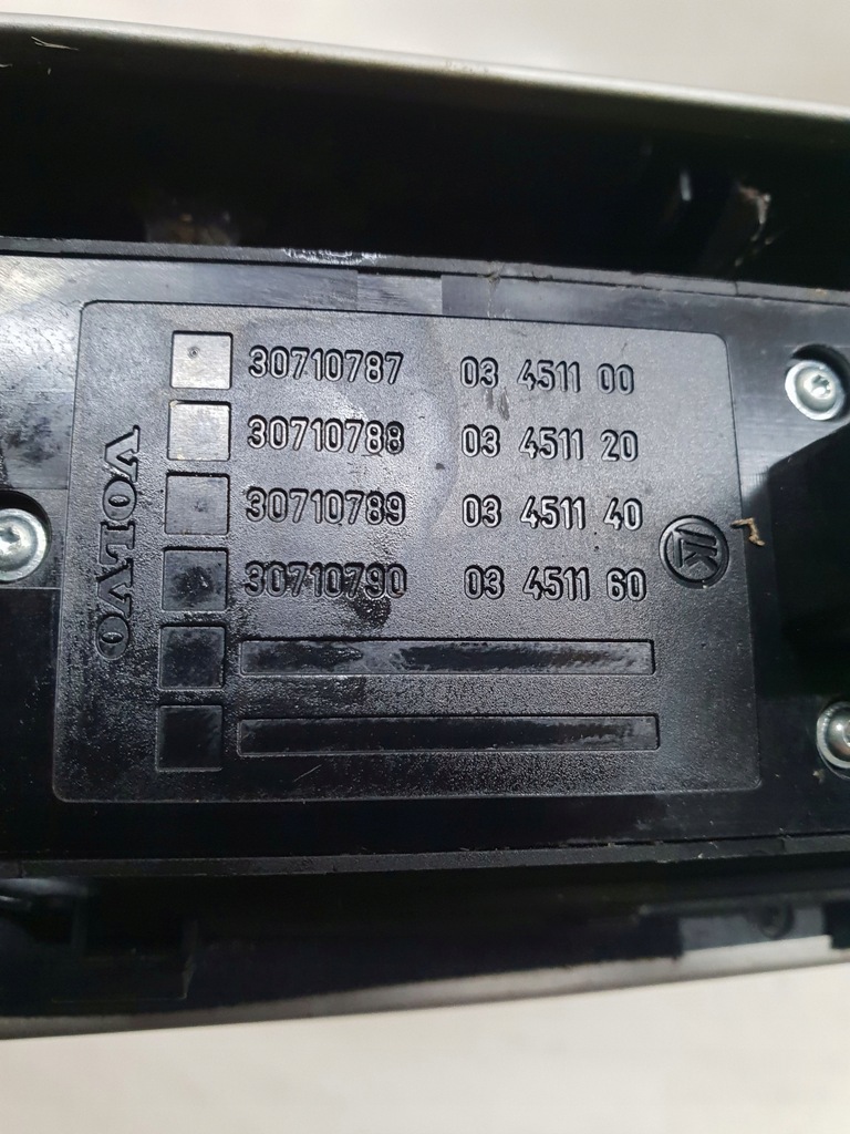 фото №7, Volvo s40 v50 04-07 панель управление окон w дверь левый перед