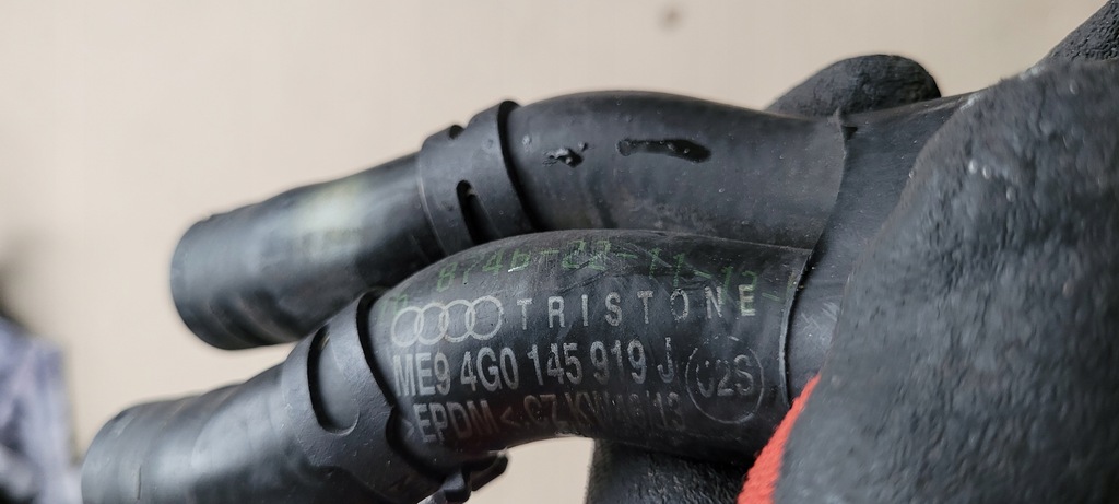 фото №6, S7 4g a7 шланг трубка wody 4.0 tfsi 4g0145919j s6 c7 4g