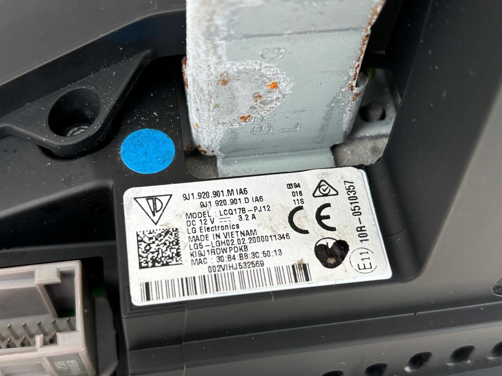 фото №5, Porsche taycan 4s счетчик приборы eu. ideał 9j1920901m