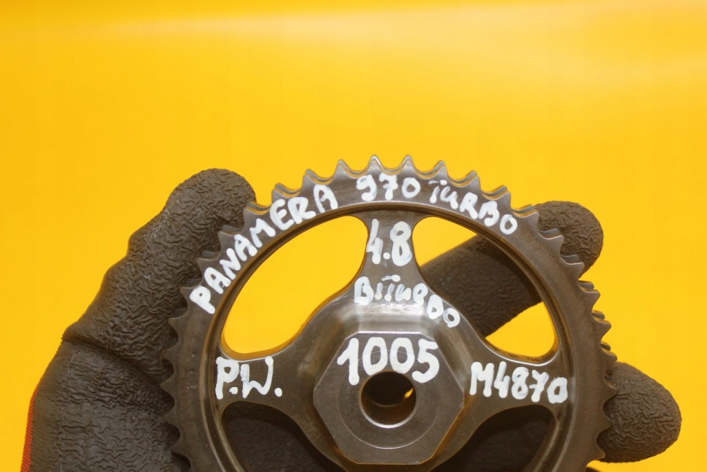 фото №6, Колесо распределительного вала правое выпускные porsche panamera 970 4.8 biturbo m4870