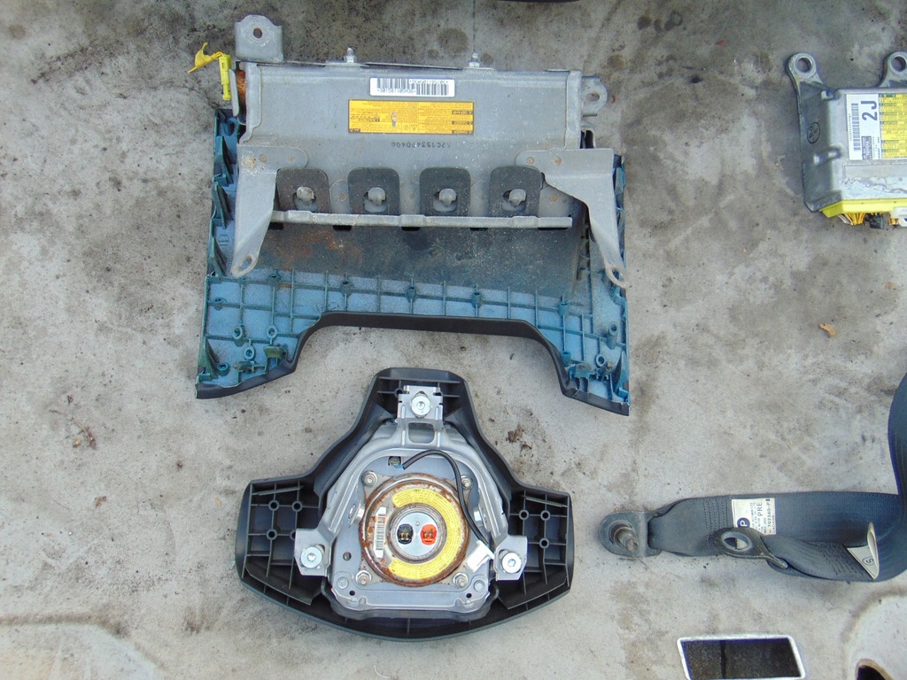 фото №12, Консоль ремені набір air bag toyota rav4 iii 06- eu