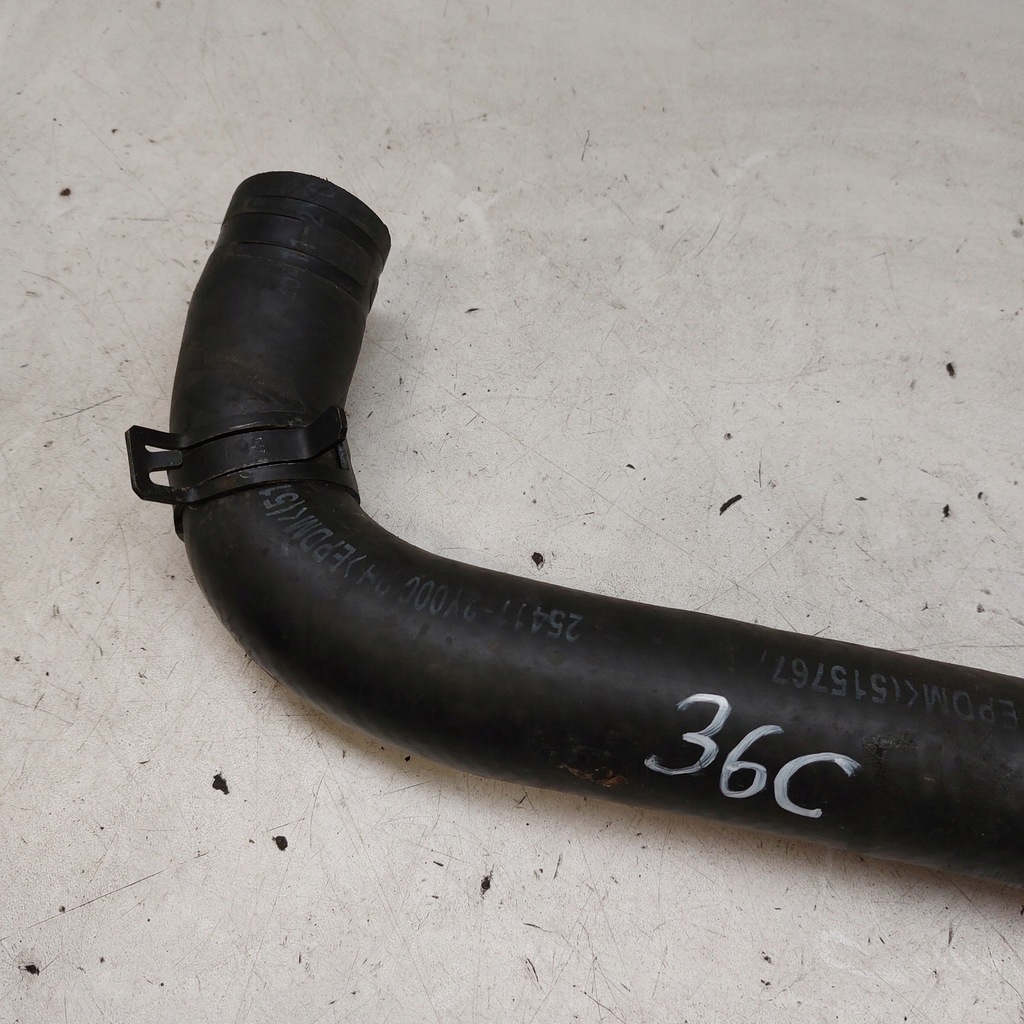 фото №7, Hyundai ix35 1,7crdi wąż шланг радиатора wody