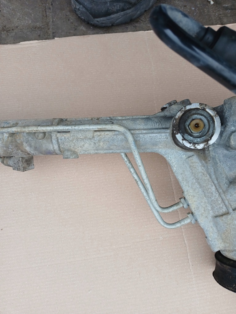 фото №8, Рулевая рейка оригинал с датчиком нет ciekła vw fox