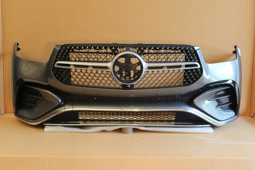 Купить Бампер перед 992 хром под радар mercedes gle 167 рестайлинг  amg
