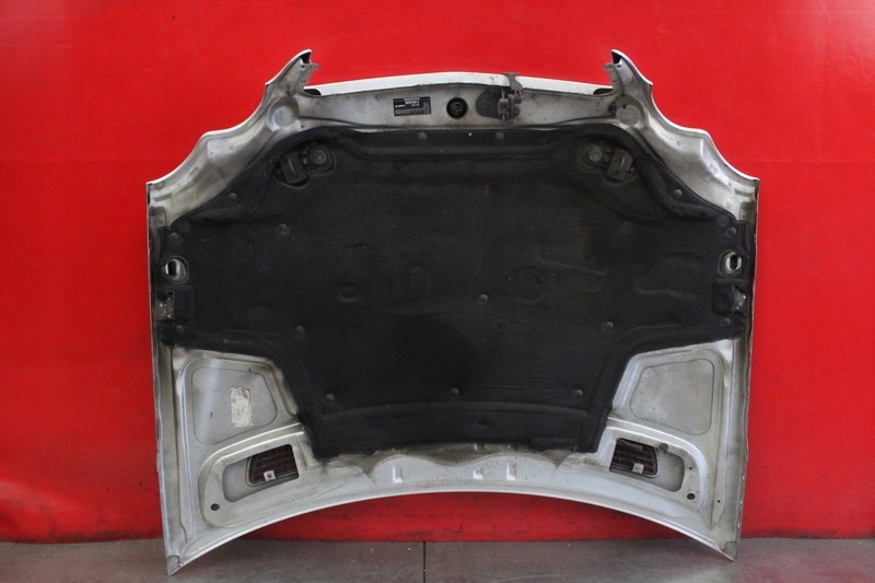 фото №12, Капот крышка двигателя серебристая mercedes c-klasa w203 00-04