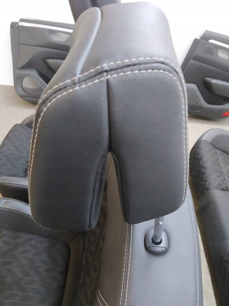 фото №11, Сиденья заднее сиденье обшивки полукожа sedan комплект обшивки renault talisman i