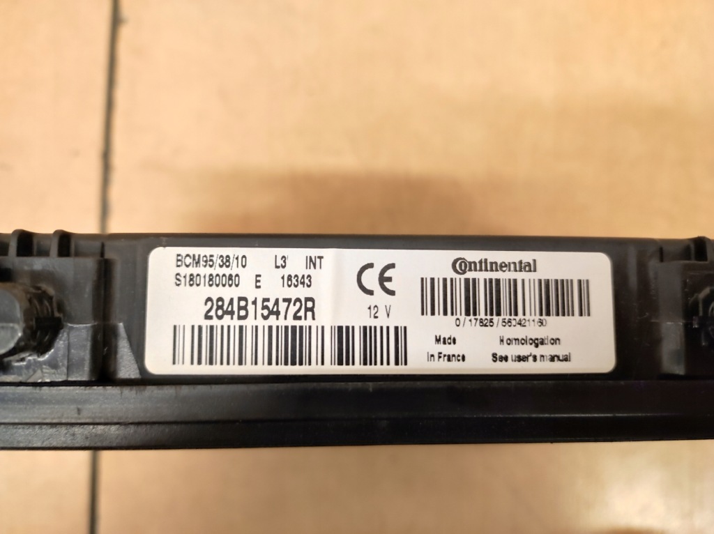 фото №3, Модуль bcm renault zoe i