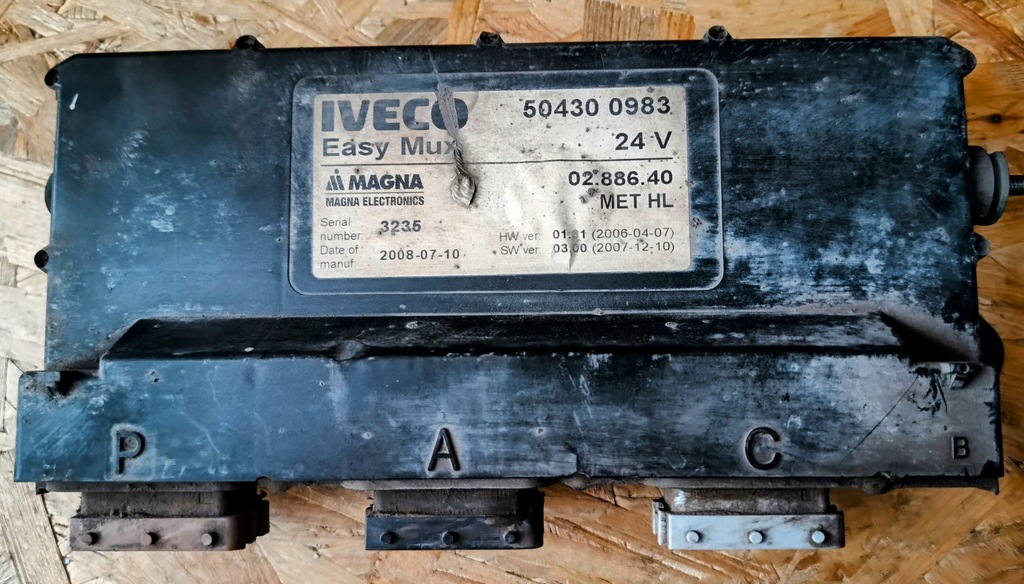 фото №1, Блок управления света easy mux iveco eurocargo