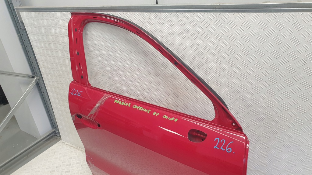 фото №8, Porsche cayenne iii 9y3 coupe дверь правое перед передние