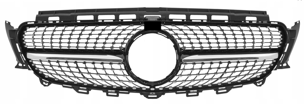 фото №1, Mercedes e w213 2016- решітка радіатора решітка радіатора logo diamond