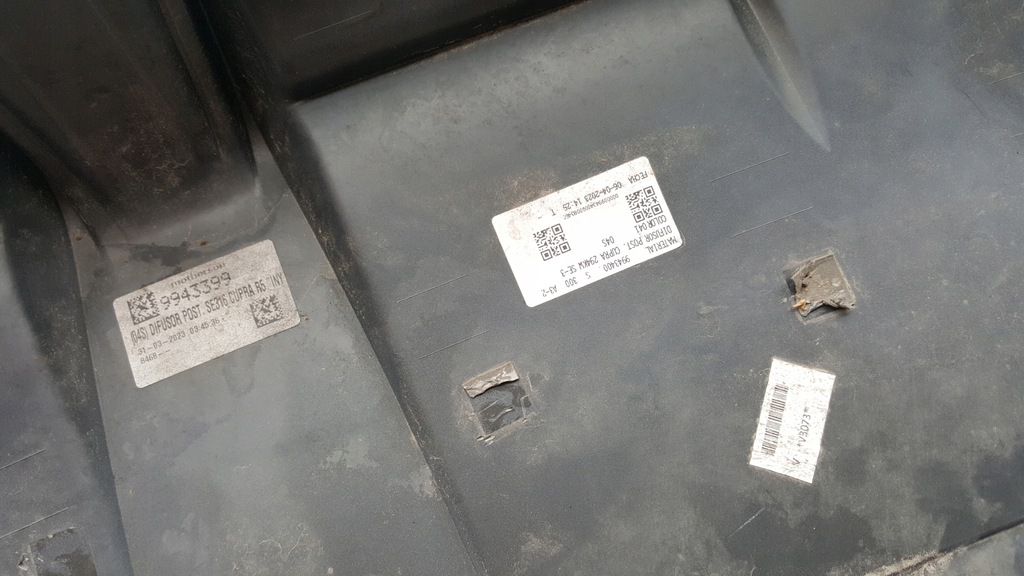 фото №14, Накладка спойлер дифузор бампера заднього cupra formentor 5ff807568e