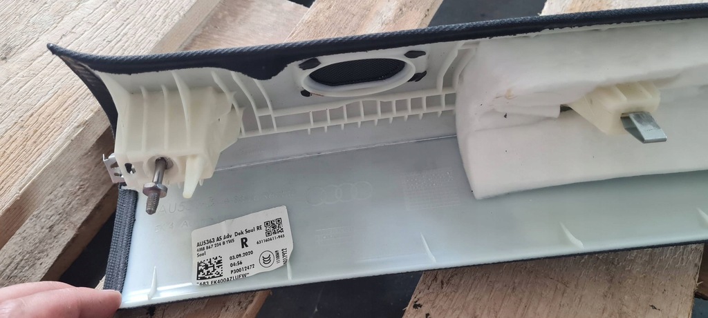 фото №9, Sq8 q8 захист стійка скло права sline czarna стельовий 4m8867234b