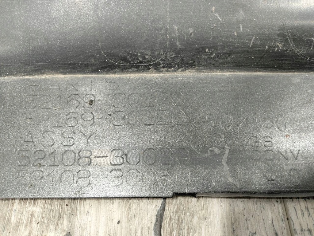 фото №15, Lexus gs iv 4 2012-2020 спойлер бампера задняя 52169-30100